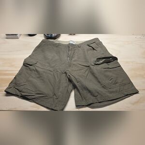 Men's Olive Cargo Shorts